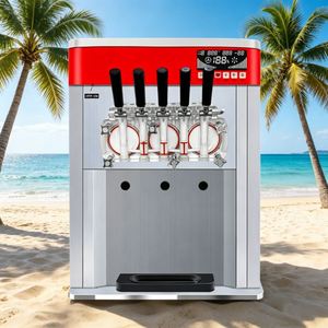 Máquina de helado suave para el hogar, máquina comercial pequeñ<span class=keywords><strong>a</strong></span> de cinco cabezales para pequeños negocios - Product Image 1