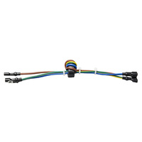 Arnés de Cables Multifilar Personalizado con Terminales de Anillo y Horquilla, Cables Codificados por Colores para Sistemas de Control Industrial y Automotriz