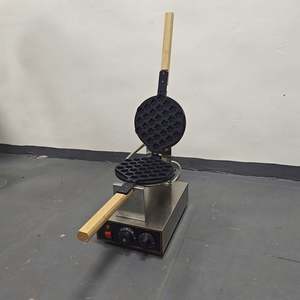 เครื่องทำวาฟเฟิลแบบฟองไฟฟ้า7.8นิ้วเคลือบไม่ติดไข่สไตล์ฮ่องกงพร้อมตัวจับเวลาและควบคุมอุณหภูมิ - Product Image 5