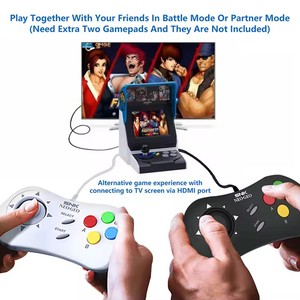 Neogeo SNK รุ่นมินิอาร์เคด, เกมมือถือ40เกมคลาสสิกที่โหลดไว้ล่วงหน้า: ราชาแห่งนักสู้/กระสุนโลหะและอื่นๆ - Product Image 5