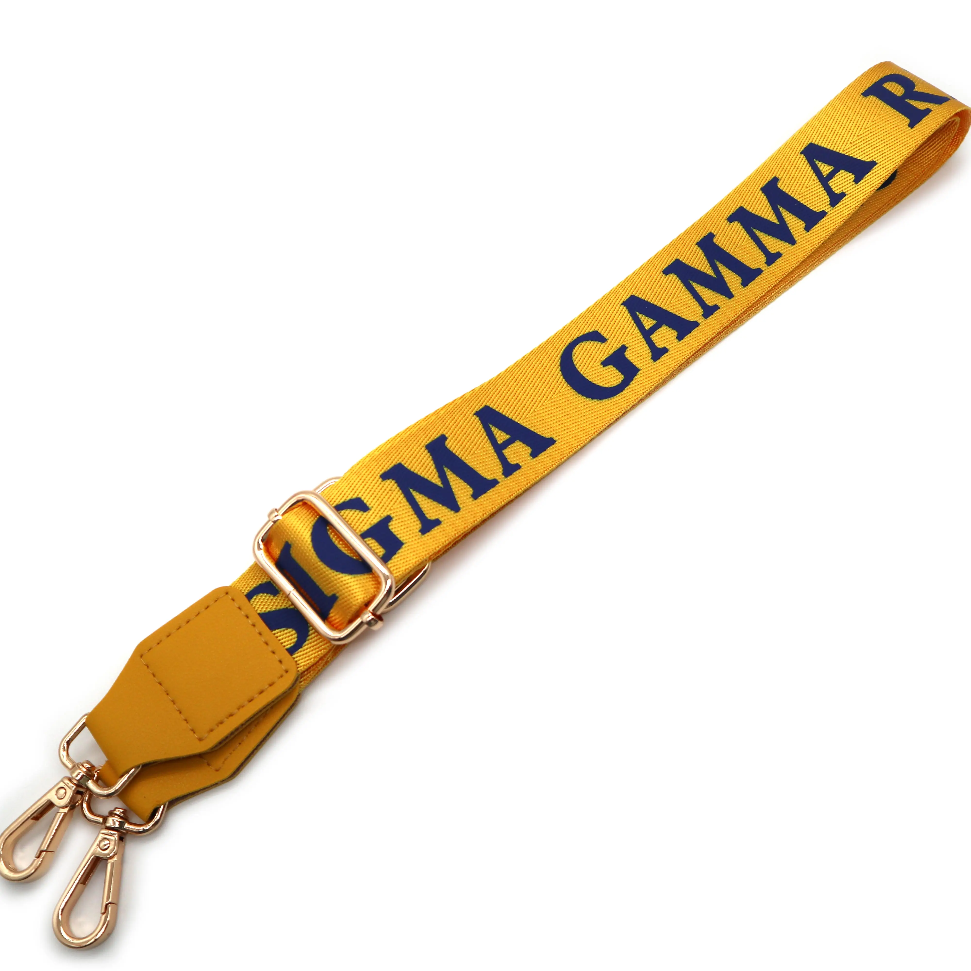 Custom Logo Zeta Phi Beta Blue Handbag Strap Fashionable Plastic