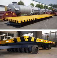 Chariot AGV de transport à commande intelligente, chariot de transfert automatique, chariot plat sans rail pour atelier