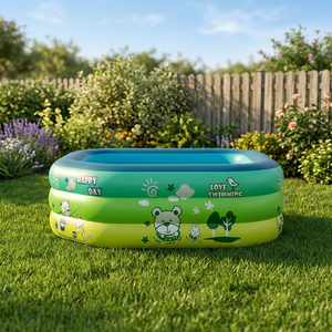Piscine gonflable en PVC personnalisée la plus populaire MAKE WAVE 2026, 220x90cm, équipement de divertissement aquatique extérieur entièrement personnalisé pour - Product Image 2