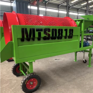 मोबाइल Trommel स्क्रीनिंग कर्षण और लिफ्ट के लिए पहियों के साथ Screeining उपकरण Topsoil - Product Image 4