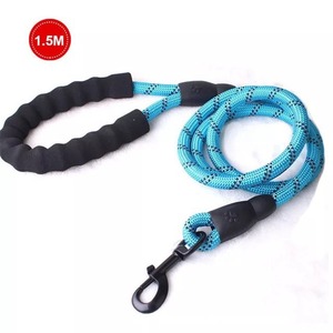 New Dog Traction Rope Pet Nylon Round Rope Foam Reflective Dog Drawstring Medium Large Dog Chain Multicolor - Product Image 4