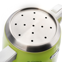 Samovar électrique automatique en acier inoxydable 220-240V 1800W 3.5L avec protection anti-chauffe à sec et fonction maintien au chaud pour usage domestique