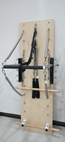 Tour de Pilates murale en bois d'érable avec ressorts réglables pour l'entraînement du tronc, idéale pour la maison et le studio