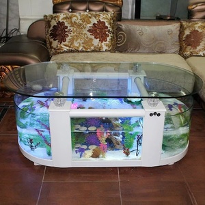 <span class=keywords><strong>Aquarium</strong></span> de luxe USMILEPET de style ouvert en forme de jardin, deux extrémités, <span class=keywords><strong>aquarium</strong></span> pour tortues, pour salon, <span class=keywords><strong>table</strong></span> <span class=keywords><strong>basse</strong></span> - Product Image 2