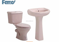 WC moderne en céramique à double chasse, cuvette carrée à évacuation verticale, avec siphon en P et en S, deux pièces, pour salle de bain