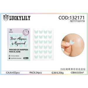 24 Pcs Butterfly Acne <strong>Patches</strong> Natural Ingredients Effective Spot Treatment for Acne Private <strong>Label</strong> Service Available - Product Image 1