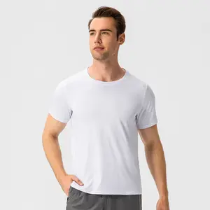 Boxy RPET Tshirts Soft Comfortable Quick Dry Fitness Running Eco Friendly Regenerate T-shirts for men