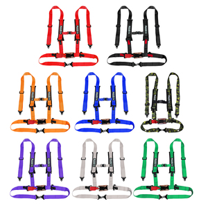 Arnés de seguridad de 4 puntos con acolchado de 3 pulgadas LOGO personalizado Arnés de carreras Cinturón de seguridad - Product Image 2