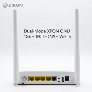 Oferta Especial: ZC-521GT con Servicios de Internet, VOIP e IPTV, 4 Puertos LAN, WIFI, Función Inalámbrica Xpon, Wifi Catv, Epon, Onu, Gpon - Product Image 1