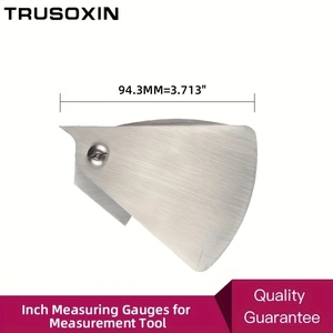 Jauge d'inspection de soudure TRUSOXIN en acier inoxydable argenté avec mesure en pouces pour outils de soudage - Product Image 4