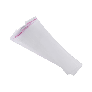 Clear Long Self Adhesive Sealing Cello Bags Thick Plastic OPP Bags for <strong>Chocolate</strong> <strong>Pretzel</strong> - Product Image 1
