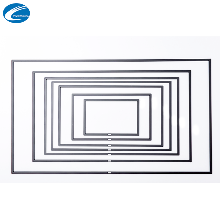 Fabriqué en Chine 65 "multipoint tactile USB IR ouvrir BRICOLAGE cadre À Écran Tactile infrarouge pour La machine de Publicité