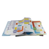 Livre d'histoires pour enfants personnalisé à couverture rigide, livre d'apprentissage de l'anglais pour enfants, livre de lecture éducatif, impression