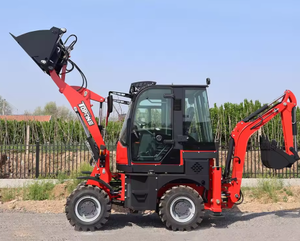 Retroexcavadora articulada diseñada para excavación y carga - Product Image 1