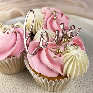 Día <span class=keywords><strong>de</strong></span> San Valentín INS Style LOVE Acrílico Decoración <span class=keywords><strong>de</strong></span> pasteles y tazas para fiestas <span class=keywords><strong>de</strong></span> San Valentín Suministros <span class=keywords><strong>de</strong></span> boda - Product Image 5