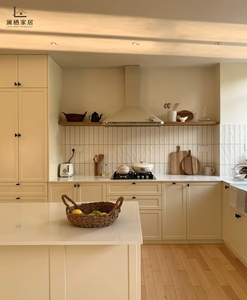 <span class=keywords><strong>Cuisine</strong></span> modulaire écologique sur mesure avec placage en bois naturel, structure en contreplaqué, armoires en aluminium - Product Image 2