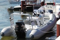 Bateau pneumatique ST580 580 cm avec coque en aluminium Hypalon et console