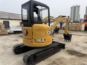 Excavadora mini Cat 303.5e de 3.5 toneladas de segunda mano a bajo precio con EPA/CE, pocas horas de trabajo, en stock, entrega rápida - Product Image 3