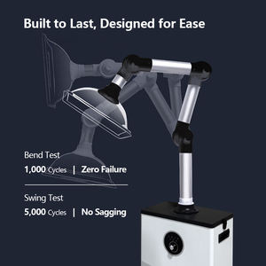 4단계 공기 청정기 살롱 스파 공예 작업장용 흡연기 헤파 필터 포함 - Product Image 3