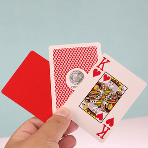 ไพ่กระดาษทนทานและยืดหยุ่น ชุดไพ่คริสตัลโป๊กเกอร์ พิมพ์โลโก้ได้ตามต้องการ ไพ่เกมส่วนตัวสำหรับคาสิโนและงานปาร์ตี้ ขายส่ง - Product Image 5