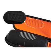 Étui de rangement de voyage rigide EVA pour JBL Charge 5 JB L Haut-parleur sans fil Fermeture à glissière Style simple Antichoc