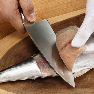 <span class=keywords><strong>Cuchillo</strong></span> de Chef Japonés de Acero Alemán 1.4116, <span class=keywords><strong>Cuchillo</strong></span> para Sashimi y Salmón, Mango de Madera de Palisandro, Gran Venta - Product Image 2