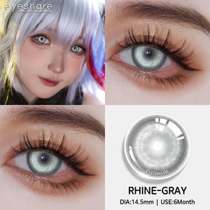 EYESHARE Lentilles de contact rouges pour Halloween, lentilles fantaisie souples, lentilles <span class=keywords><strong>Sharingan</strong></span>, lentilles de couleur pour cosplay, Lentes De Contacto - Product Image 3