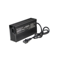 Pengisi Daya Cepat SCP OTP 48V/14A 60V/11A 72V/9A Lithium Li-Ion untuk Golf Cart, E-Scooter, Forklift, E-Bike, AGV, dan Aksesorisnya