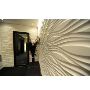 Fabrik nahtlos 2440mm x 1220mm x 15mm neue Materialien Gnade Haushalt billiges Design MDF dekorative Innen texturen 3D Wand paneele