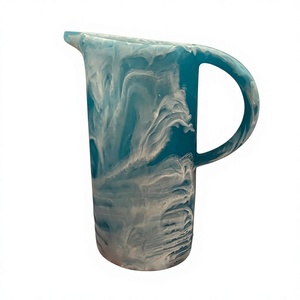 Modern Style Eco-Friendly Resin Jug Tankard Handmade Custom Size Multi-Color Party Christmas Gifts Wholesale Tea Pots <b>Kettles</b> - Product Image 1