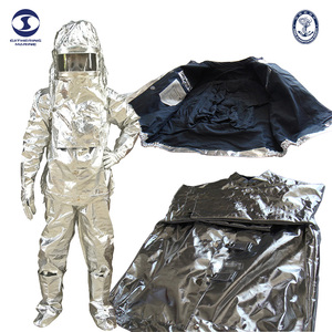 Traje Ignífugo de Aluminio, Equipo de Lucha Contra Incendios Resistente al Fuego para Uso en Rescate Marítimo de Emergencia - Product Image 5