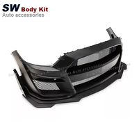 Parachoques Delantero de Fibra de Vidrio Estilo GT500 para Ford Mustang 2018-2021, Piezas de Carrocería