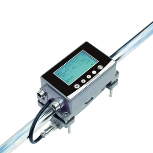 เครื่องวัดอัตราการไหลแบบอัลตราโซนิกขนาดเล็กแบบหนีบ DN15-60 พร้อมจอ LCD สแตนเลส รองรับ OEM สำหรับการใช้งานกับน้ำ HKD Ultrasonic Flow - Product Image 3