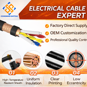 Cable Codificador Tipo Cadena para Cableado de Paneles Robóticos y Líneas de Empaque, Par Trenzado Apantallado 24AWG, Suministro Estable de Fábrica OEM - Product Image 2