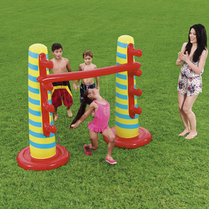 <b>Inflatable</b> Jumping Bar Toy 175x150cm PVC Outdoor Water Play Equipment For Kids Garden Fun - Product Image 1