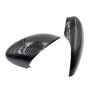 Coque de rétroviseur en fibre de carbone pour Ford Fiesta MK7 09-15, ensemble complet, verre de rétroviseur sphérique - Product Image 1