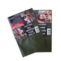 Sachet de tabac vide anti-odeur avec fermeture éclair, imprimé sur mesure par le fabricant, 25g 30g 50g, ambre doré, pour emballage de feuilles de fumage
