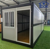 Maison préfabriquée de 20 pieds, type X, maison modulaire pliable en conteneur, construction préfabriquée, logement pour travailleurs de chantier