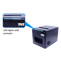 Imprimante thermique de reçus 80 mm compatible avec tous les systèmes de point de vente (PDV) commerciaux, vitesse de 200 mm/s, logo personnalisable, fonction de téléchargement, en stock