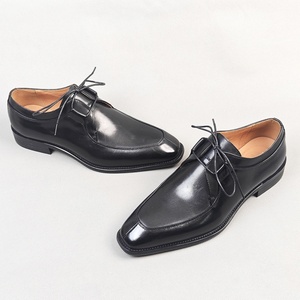 Chaussures Oxford Formelles en Cuir Véritable à Lacets, Respirantes, Imperméables, Semelle Extérieure en Caoutchouc, Design Solide pour le Bureau et la Carrière - Product Image 1