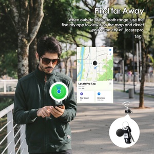 MFI Find My Tag Jangkauan Tak Terbatas <span class=keywords><strong>Smart</strong></span> Tag Global Mini Pelacak GPS Hewan Peliharaan Pencari Kunci Anti Hilang Pelacak Dompet 1 Tahun - Product Image 2