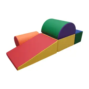 Ensemble de terrain de jeu intérieur de 5 pièces unisexe blocs d'escalade doux pour enfants ensemble de Construction de jeu d'activité pour enfants