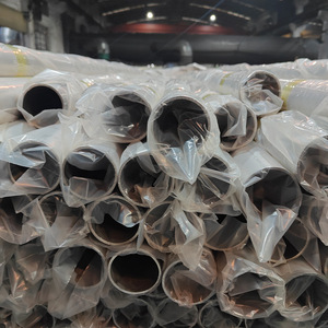 ท่อเหล็กกล้าไร้สนิม 304 แบบกลม เชื่อมตะเข็บตรง สำหรับราวบันได ราวจับ และราวบันไดแบบต่างๆ  สามารถปรับแต่งการผลิตได้ - Product Image 2