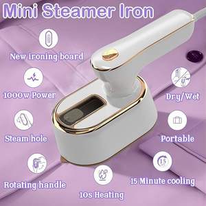 Défroisseur vapeur portable avec réservoir d'eau de 200 ml, brosse à vapeur électrique pour la maison et les voyages - Product Image 3