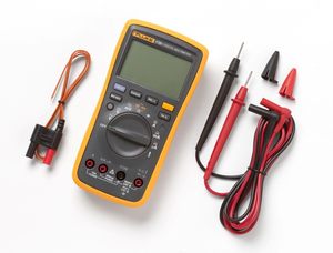 Multimètre numérique FLUKE17B 17B avec affichage 10 chiffres, mesure la tension 1000V, le courant 10A, la température, précision de classe 0.1 - Product Image 2
