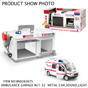 Set Giocattolo Garage per <span class=keywords><strong>Ambulanza</strong></span> Jacko Toys con Funzioni di Suono e Luce per Bambini - Product Image 2